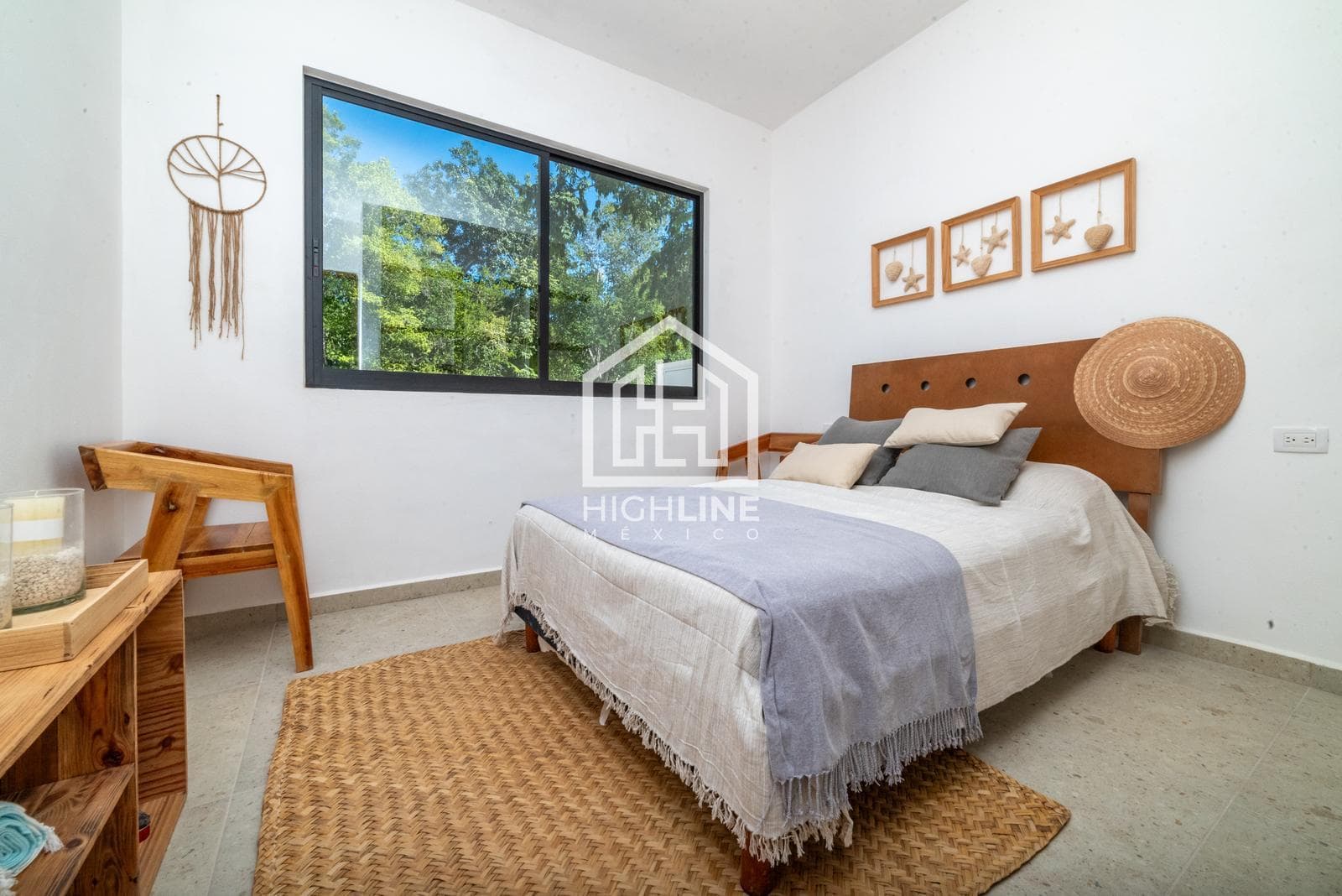 2-bedroom apartment in Tulum, ground floor with a terrace and private pool, 15 minutes from the beach