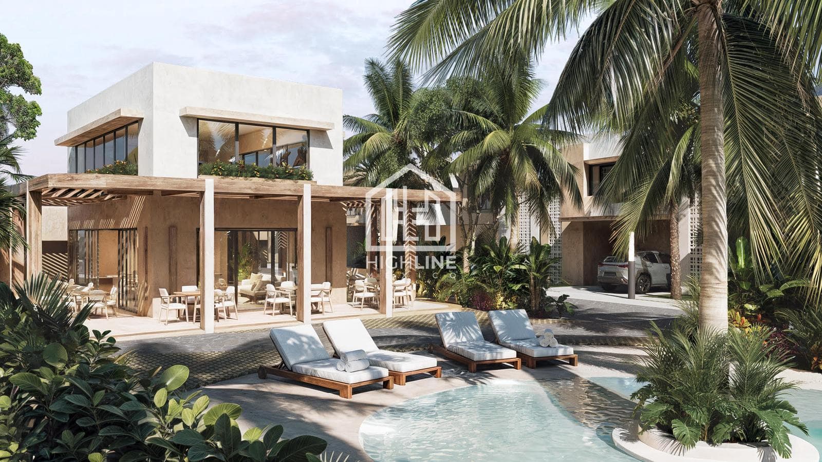 3-BEDROOM HOME | PLAYA DEL CARMEN | PREMIUM AMENITIES | WITH CLUBHOUSE