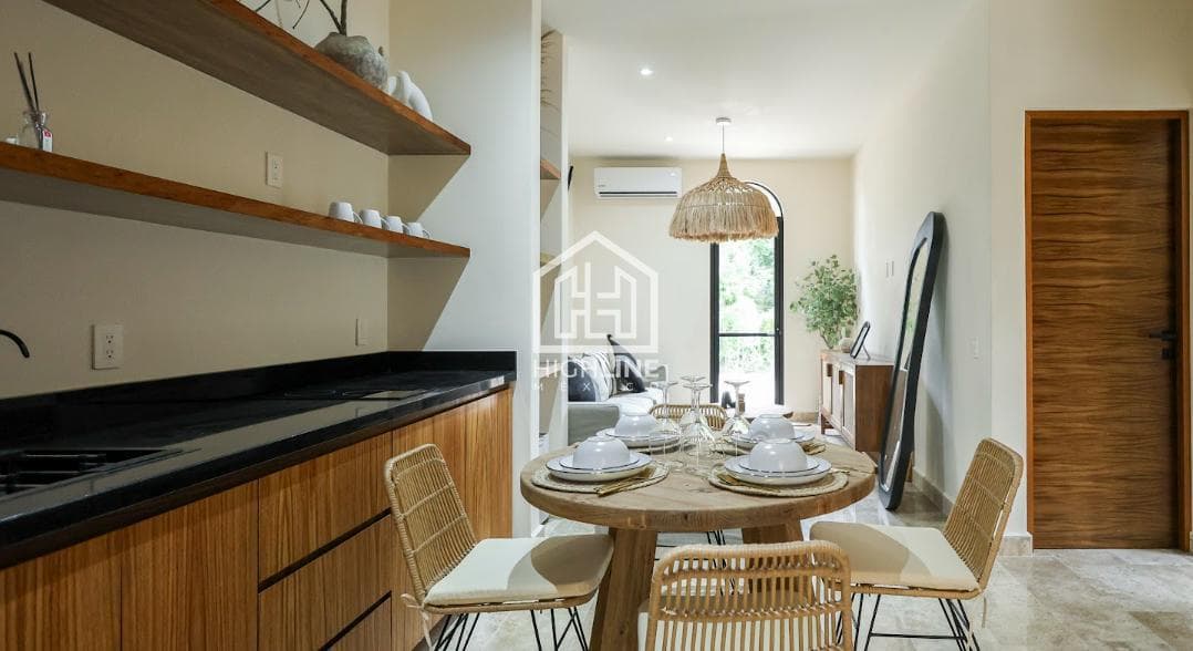 2-Bedroom Apartment in Tulum with Gym and Pool—Available Immediately