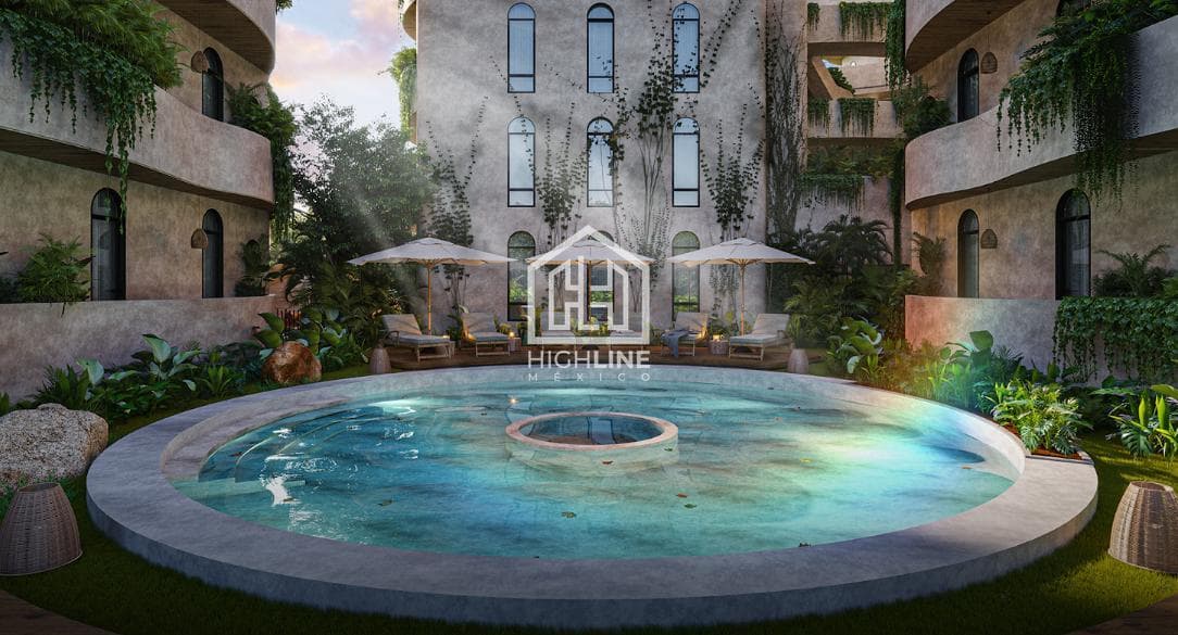 1-Bedroom Apartment for Sale in Tulum with a Gym