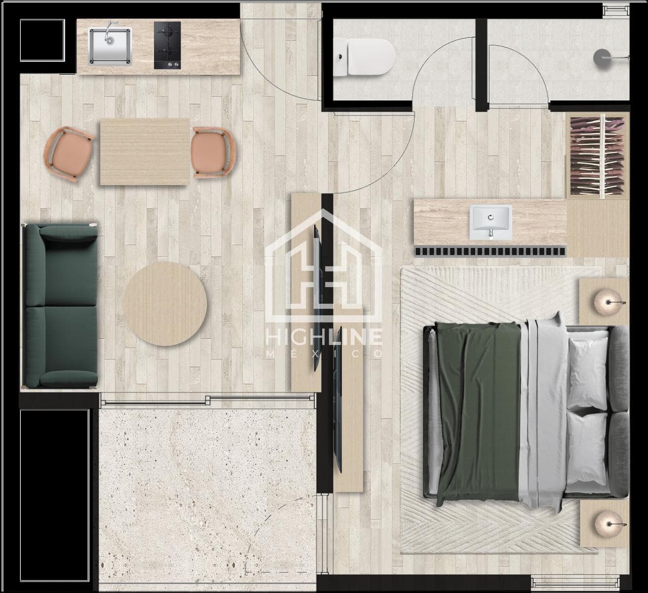 1-BEDROOM APARTMENT / OCEAN VIEW / PRE-SALE / CONDO-HOTEL / CAPITAL GAINS / ROI.