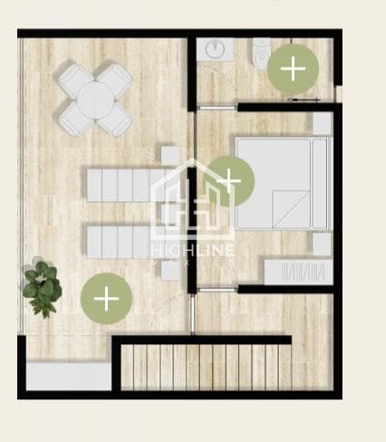 2-BEDROOM HOUSE FOR SALE / TULUM / 10 MINUTES FROM THE BEACH / GYM / POOL / PRIVATE ROOFTOP.