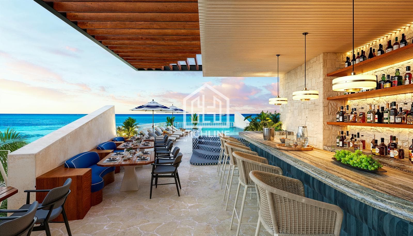 3-BEDROOM OCEANFRONT APARTMENT / PRE-SALE / PLAYA DEL CARMEN / CAPITAL GAINS / ROI.