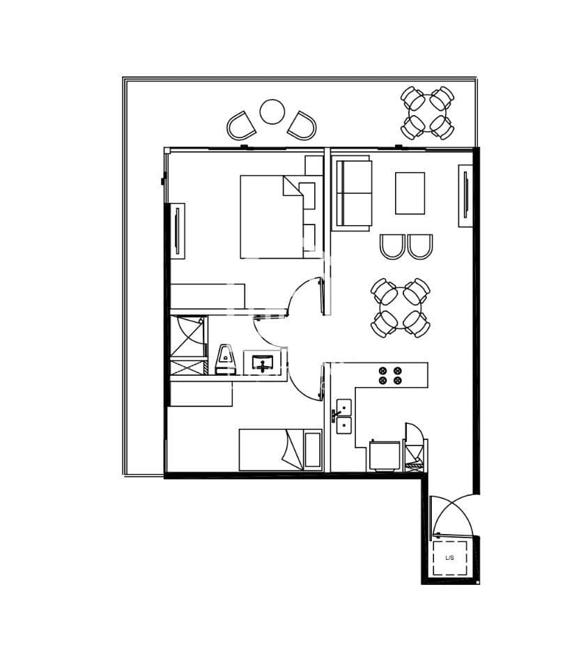 2-BEDROOM APARTMENT /FOR SALE/ 2 CALLES DEL MAR / HOTEL-STYLE AMENITIES / ROI / CAPITAL GAINS.