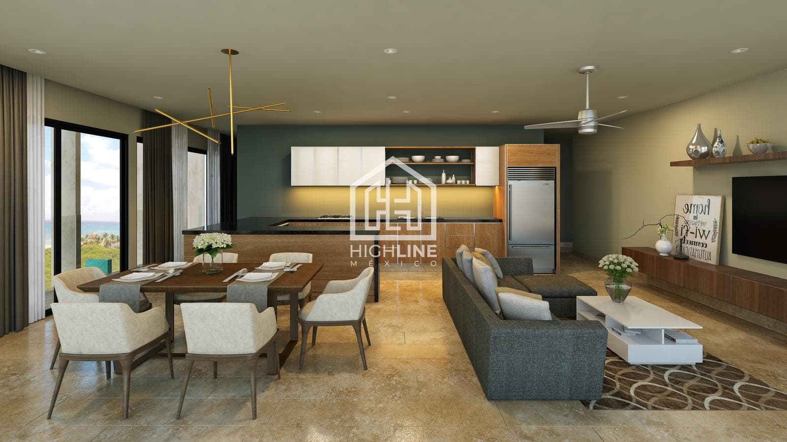 2-BEDROOM APARTMENT /FOR SALE/ 2 CALLES DEL MAR / HOTEL-STYLE AMENITIES / ROI / CAPITAL GAINS.