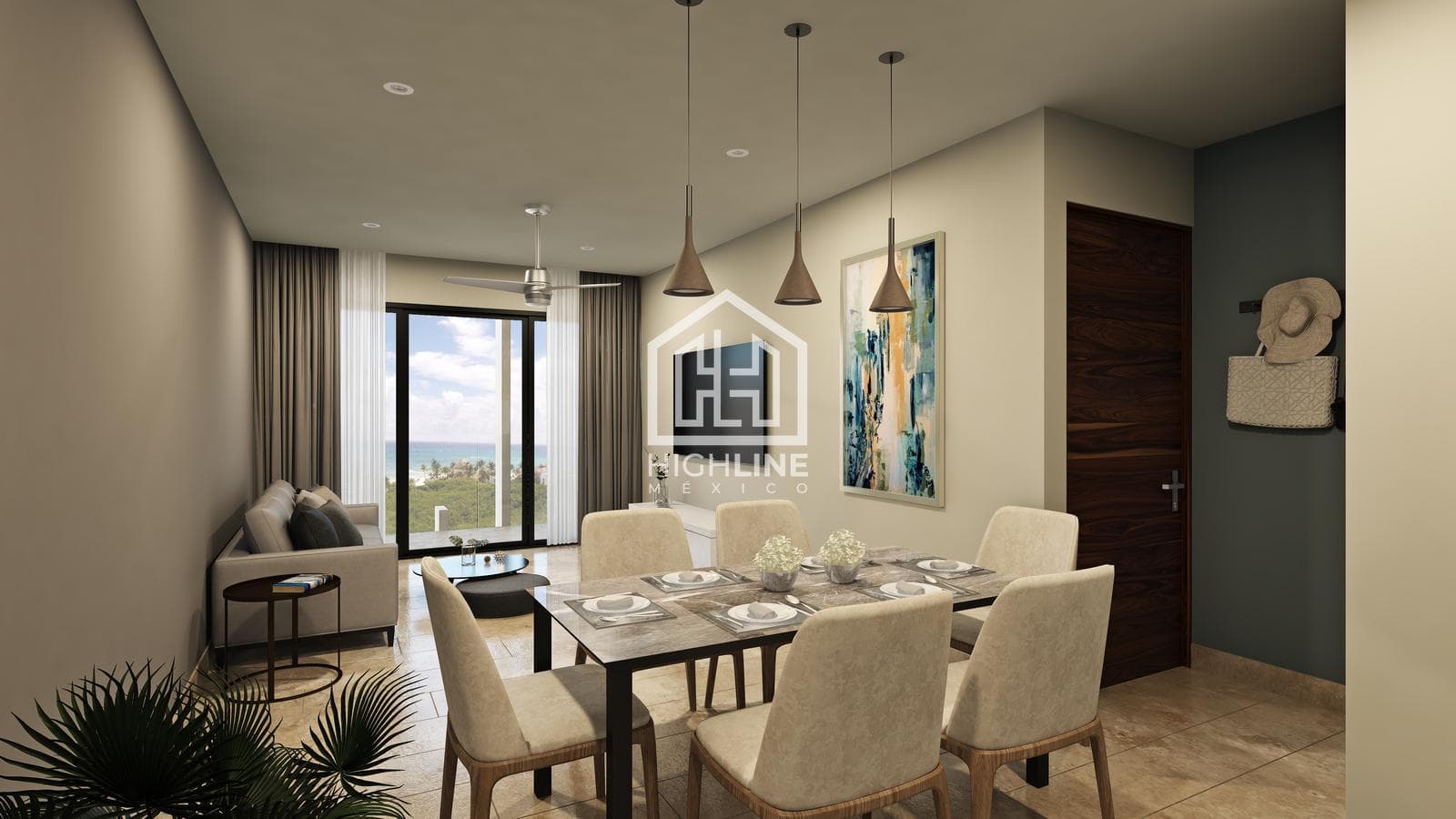 2-BEDROOM APARTMENT /FOR SALE/ 2 CALLES DEL MAR / HOTEL-STYLE AMENITIES / ROI / CAPITAL GAINS.
