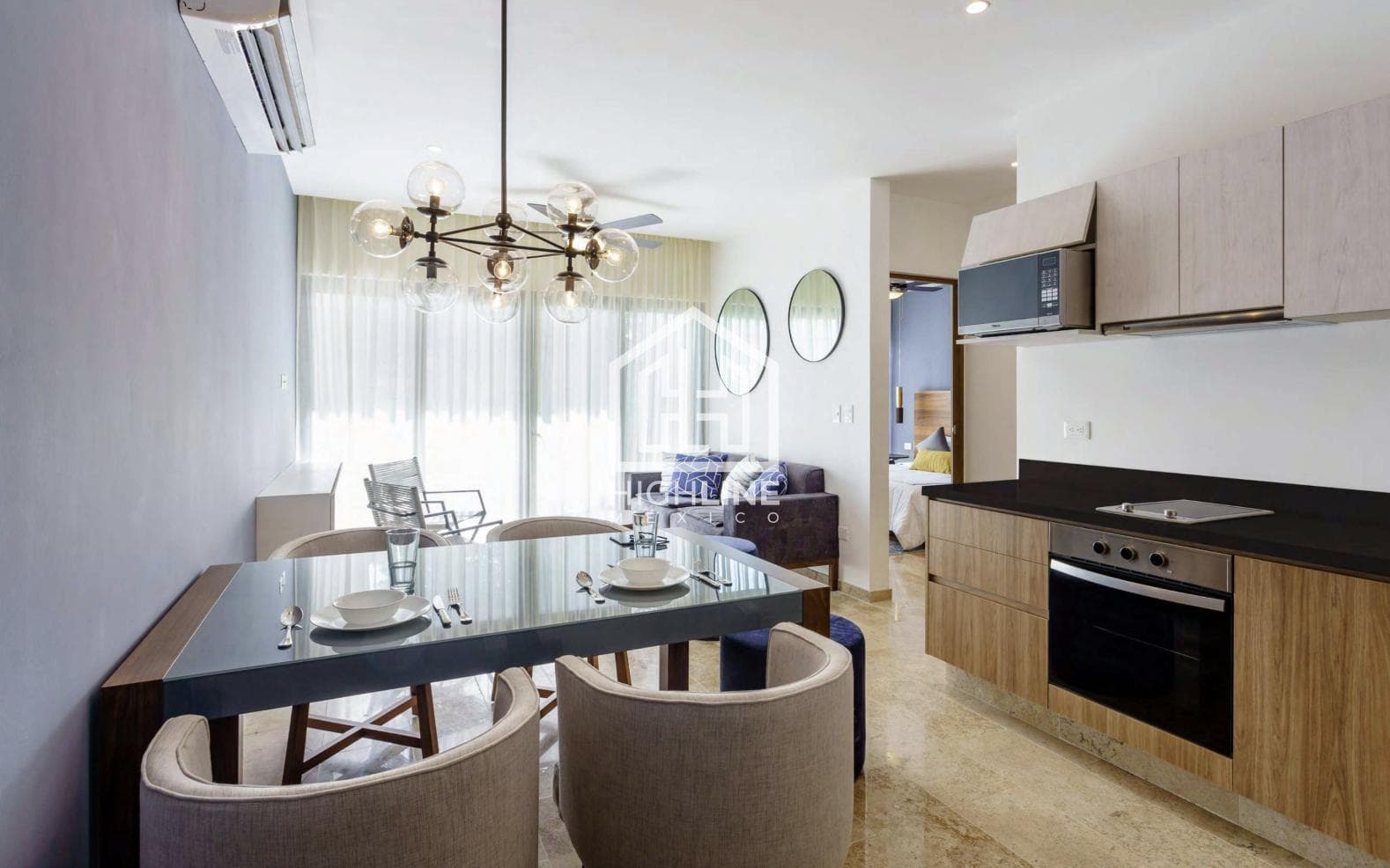 2-BEDROOM APARTMENT /FOR SALE/ 2 CALLES DEL MAR / HOTEL-STYLE AMENITIES / ROI / CAPITAL GAINS.