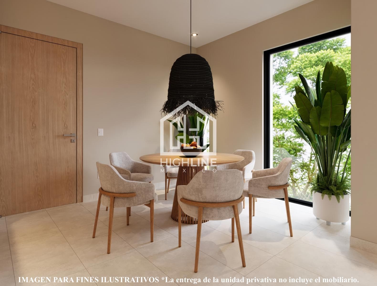Penthouse in Playa del Carmen, 110 m2, pool, clubhouse
