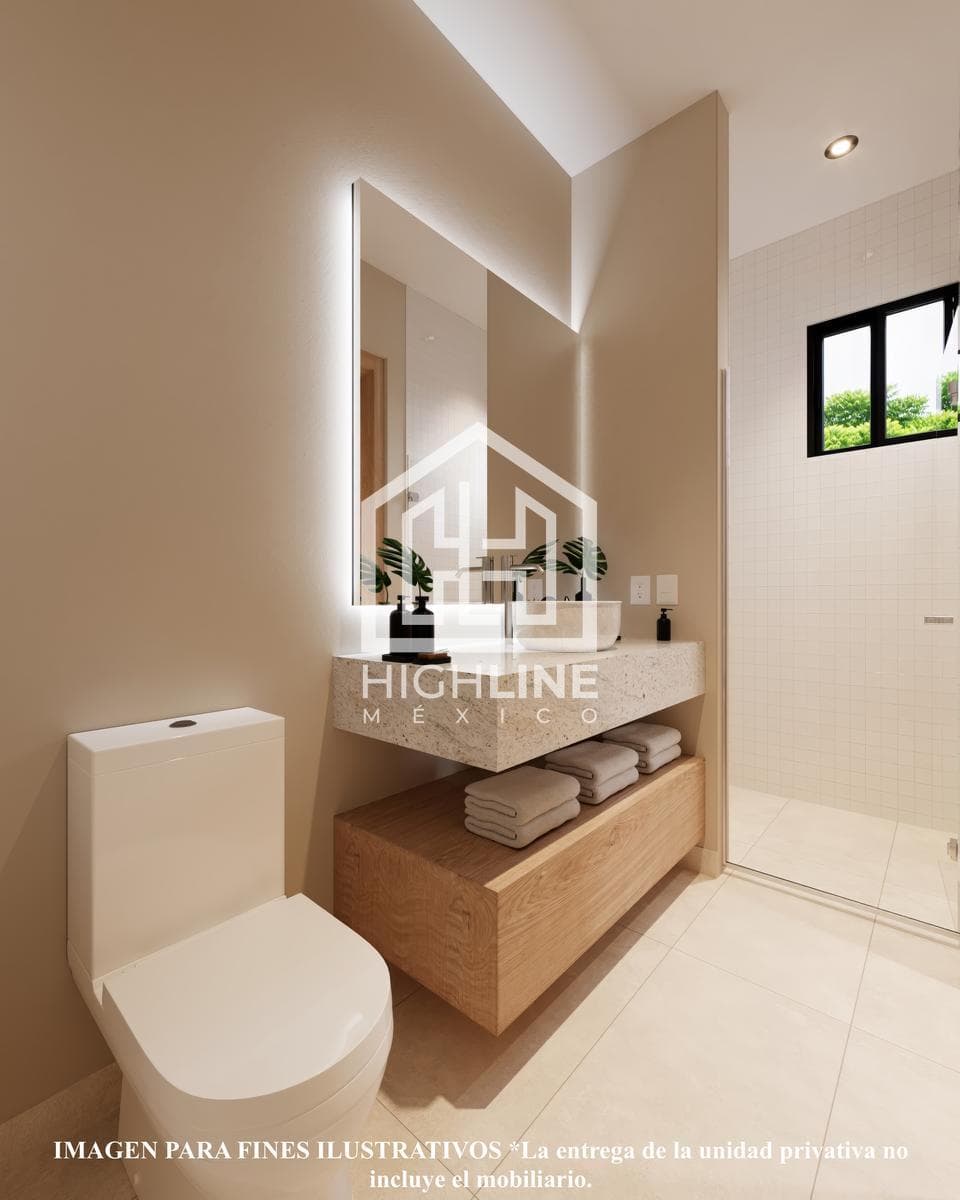 Penthouse in Playa del Carmen, 110 m2, pool, clubhouse