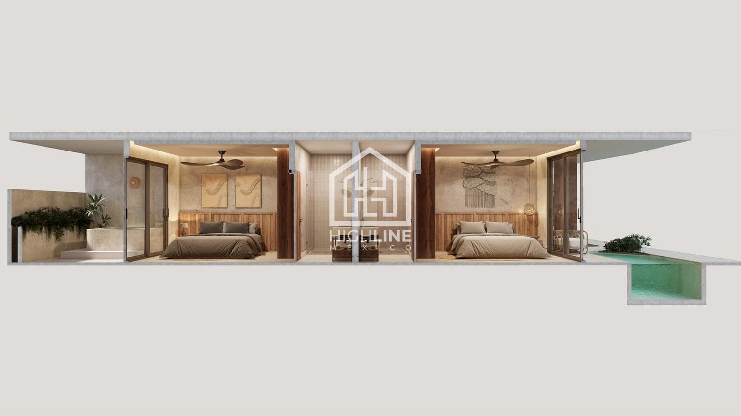 APARTMENT FOR SALE IN TULUM: 2 BEDROOMS WITH A RELAXATION AREA, SPA, GYM, POOL, AND BAR, LOCATED IN AN AREA WITH HIGH APPRECIATION POTENTIAL
