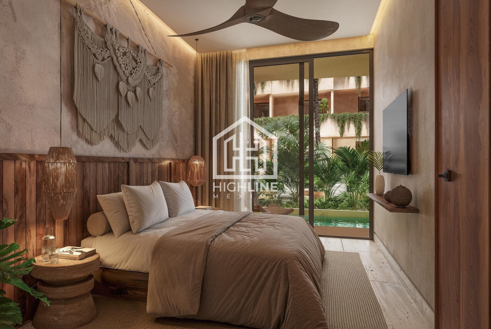 APARTMENT FOR SALE IN TULUM: 2 BEDROOMS WITH A RELAXATION AREA, SPA, GYM, POOL, AND BAR, LOCATED IN AN AREA WITH HIGH APPRECIATION POTENTIAL