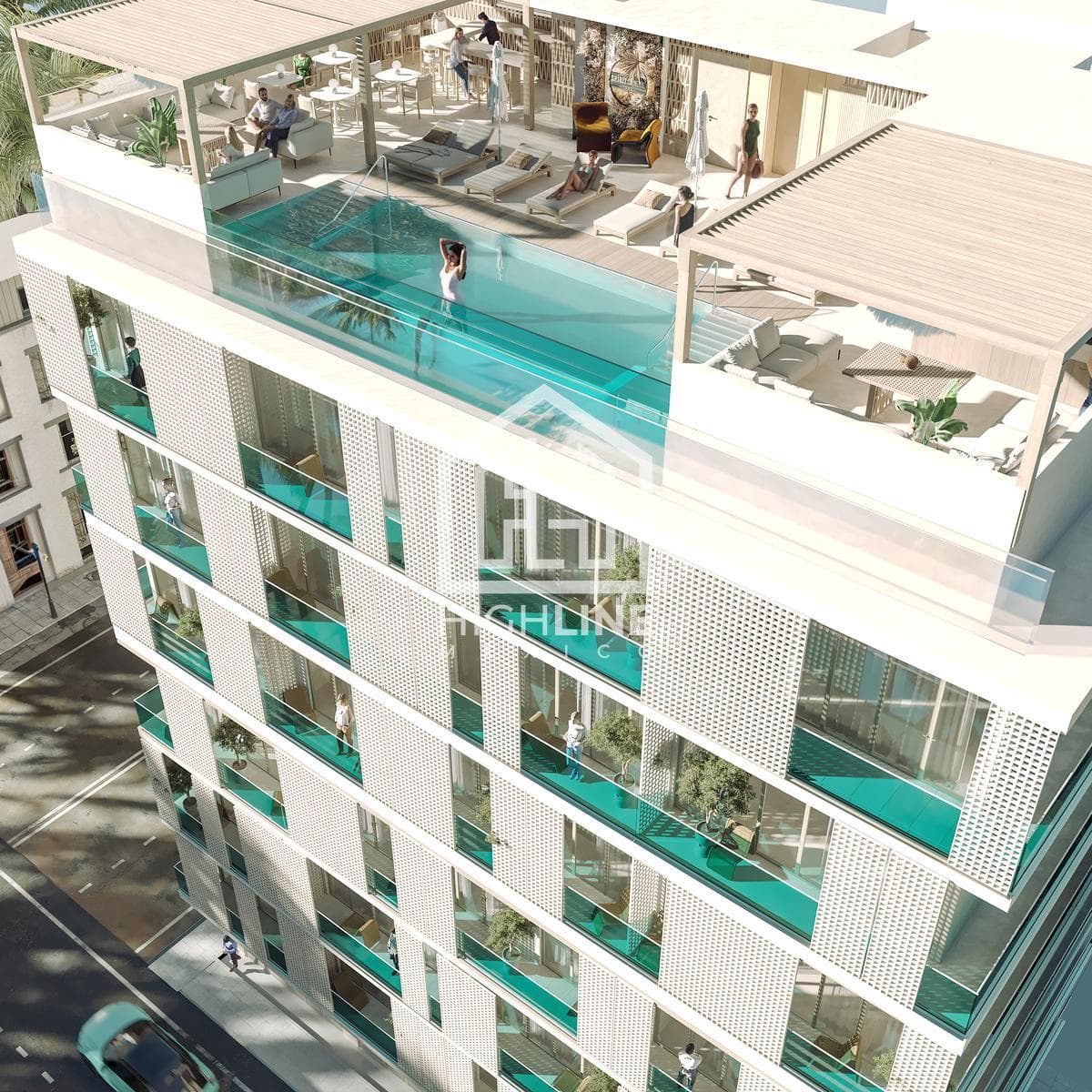 Apartment for sale in Playa del Carmen, 1 bedroom, pool, just steps from the beach