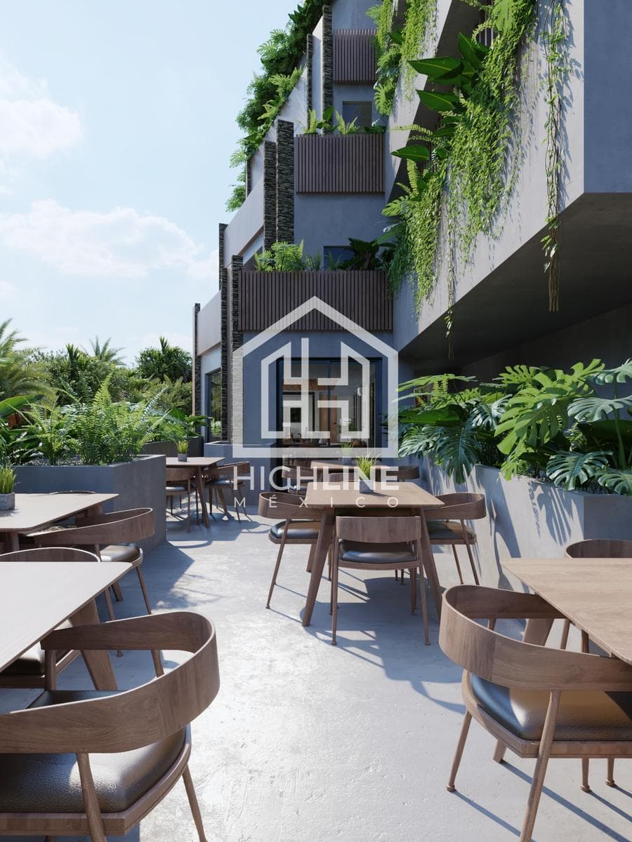 APARTMENT FOR SALE IN TULUM: 2 BEDROOMS WITH SPA, GYM, YOGA STUDIO, AND POOL