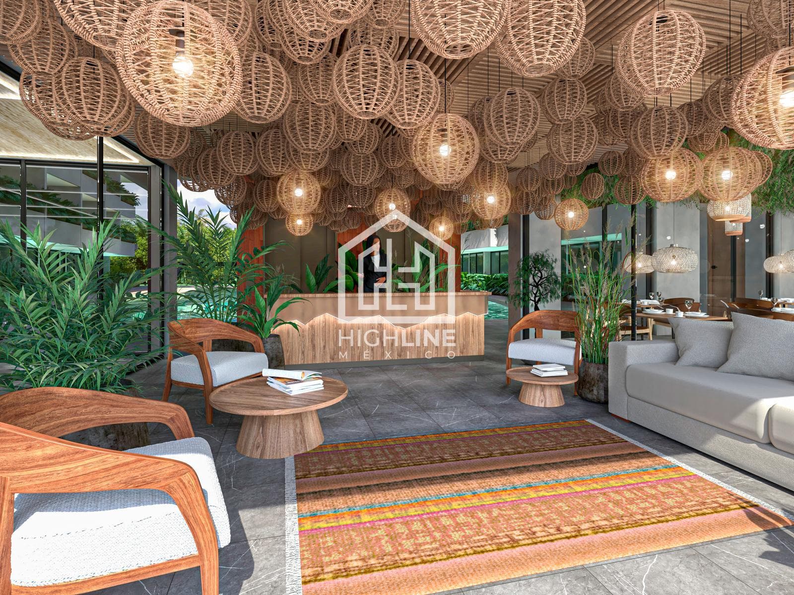 APARTMENT FOR SALE IN TULUM: 2 BEDROOMS WITH A POOL, YOGA AREA, AND SPA