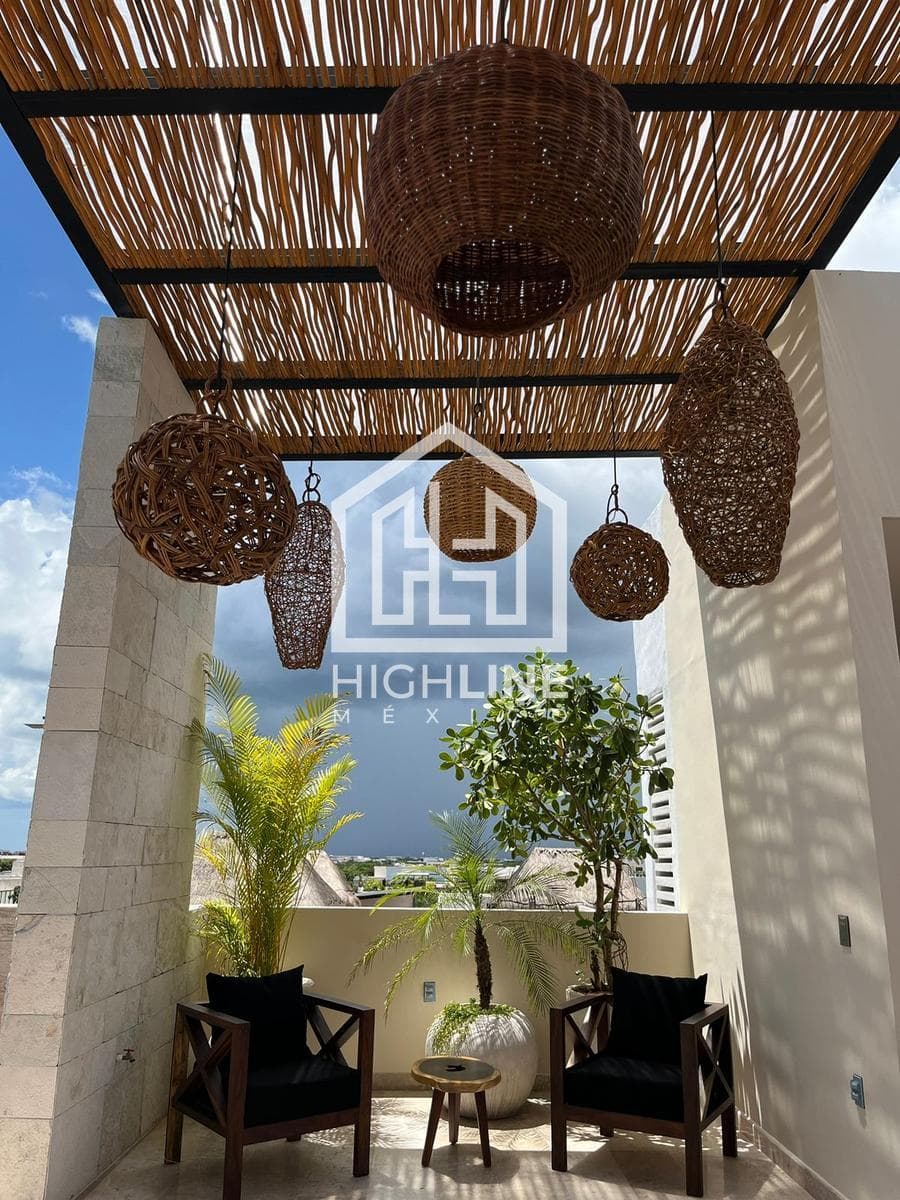1-bedroom apartment for sale in Tulum with a pool and gym