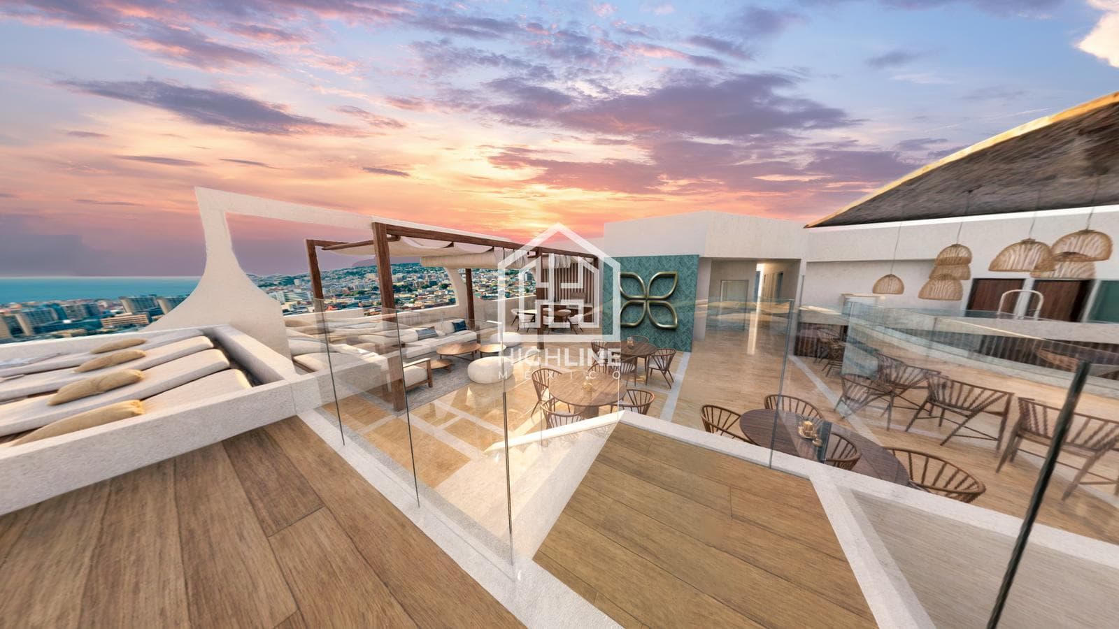 Apartment in Playa del Carmen, 1 bedroom, on 5th Avenue, with ocean views