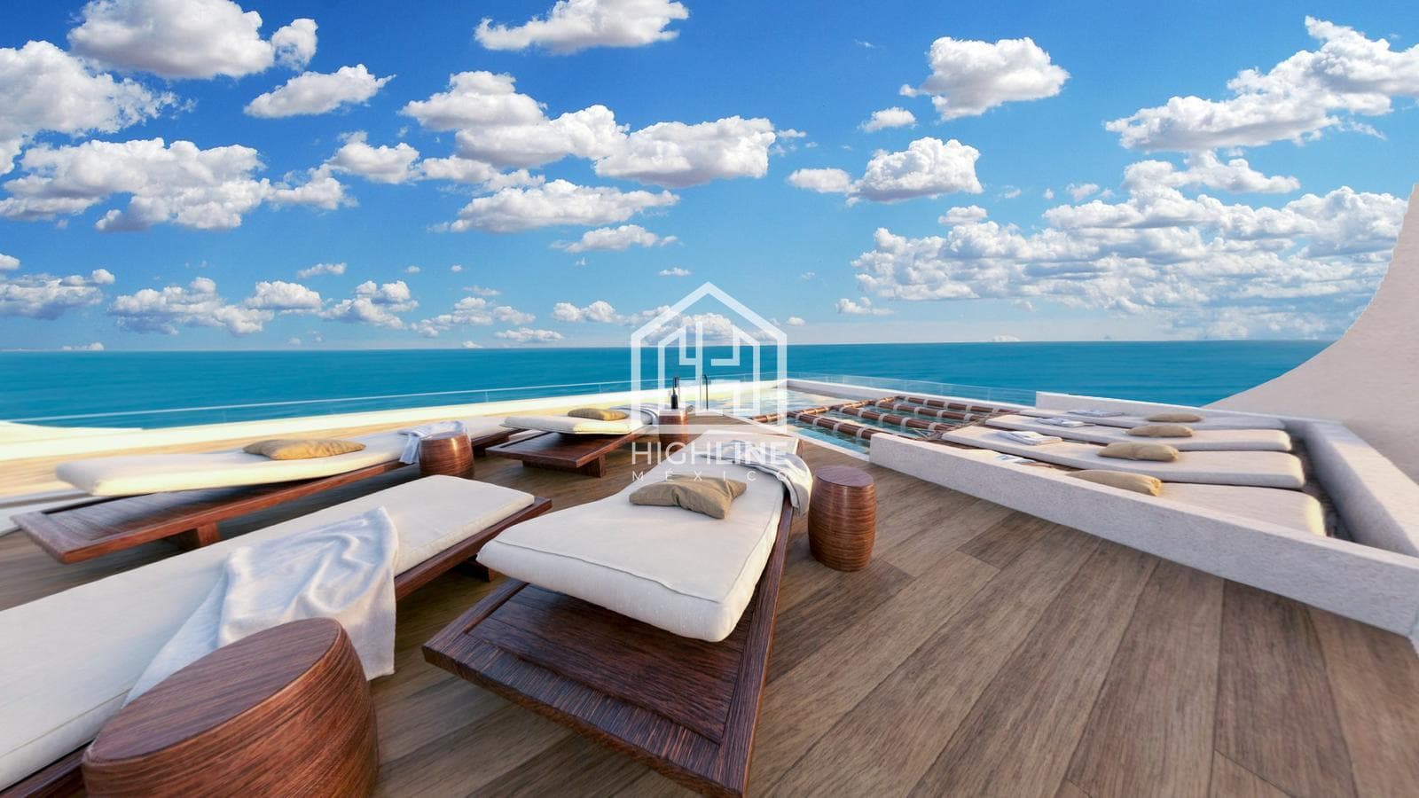 Apartment in Playa del Carmen, 1 bedroom, on 5th Avenue, with ocean views