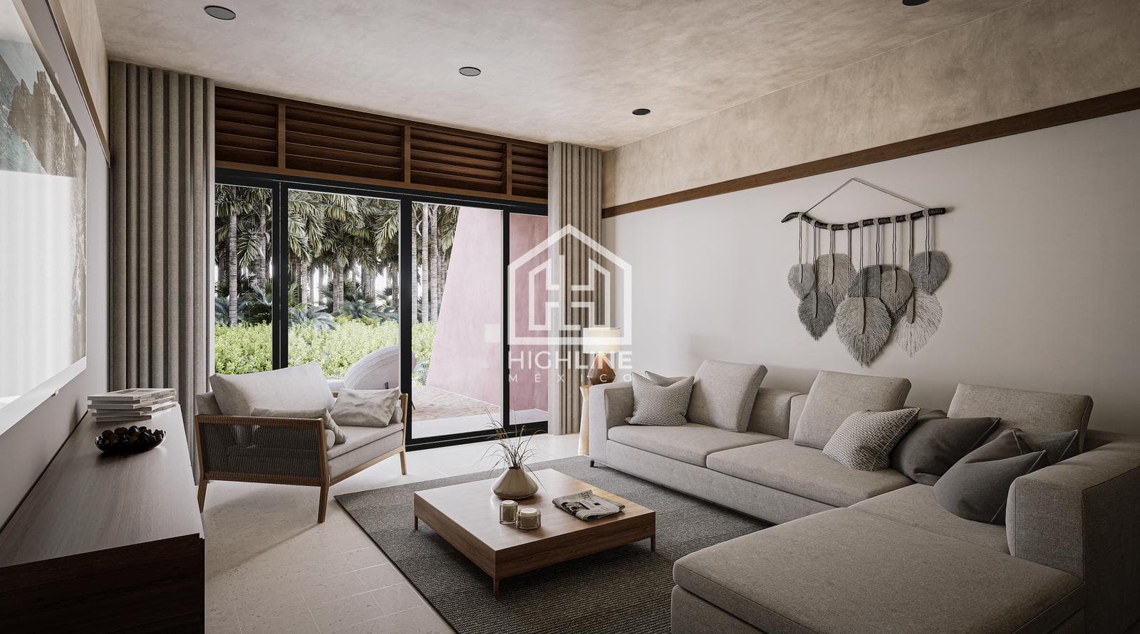 2-BEDROOM APARTMENT / GARDEN / FOR SALE / COZUMEL / STEPS FROM THE BEACH / CAPITAL GAINS / ROI