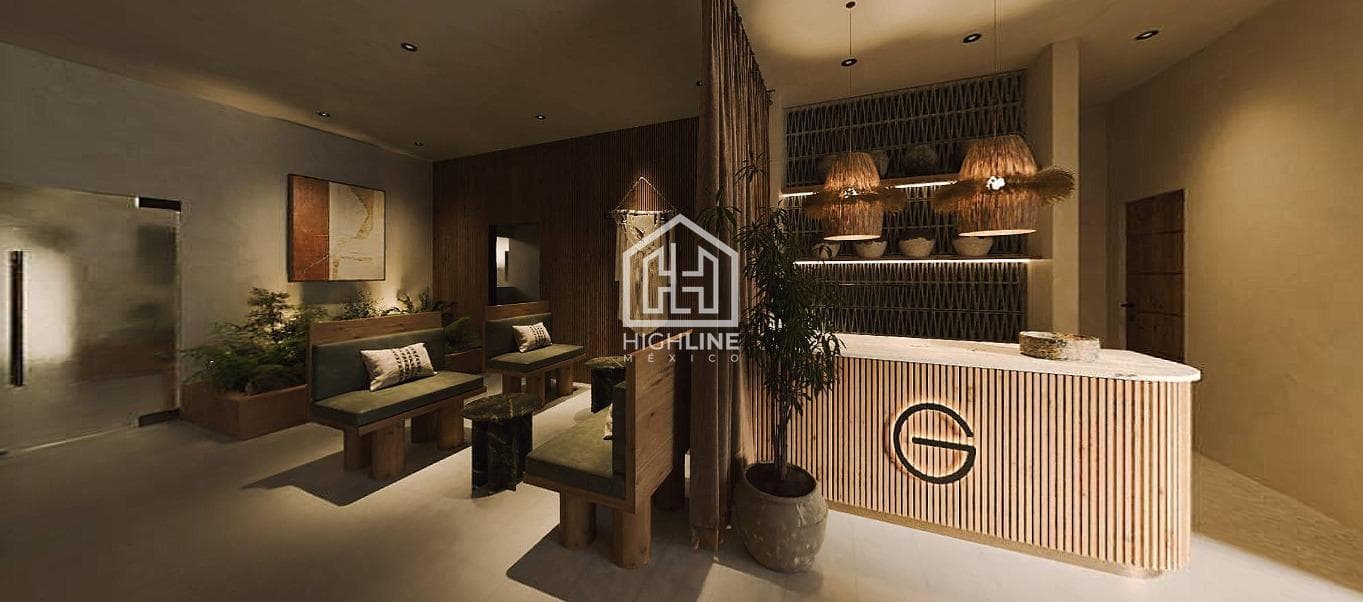 Apartment for Sale in Playa del Carmen with Pool and Gym