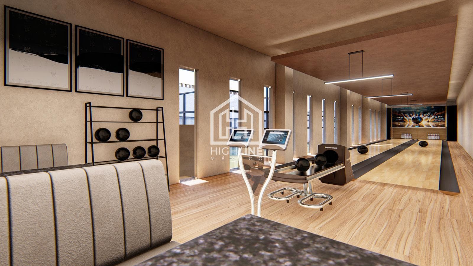 Apartment for Sale in Playa del Carmen with Pool and Gym