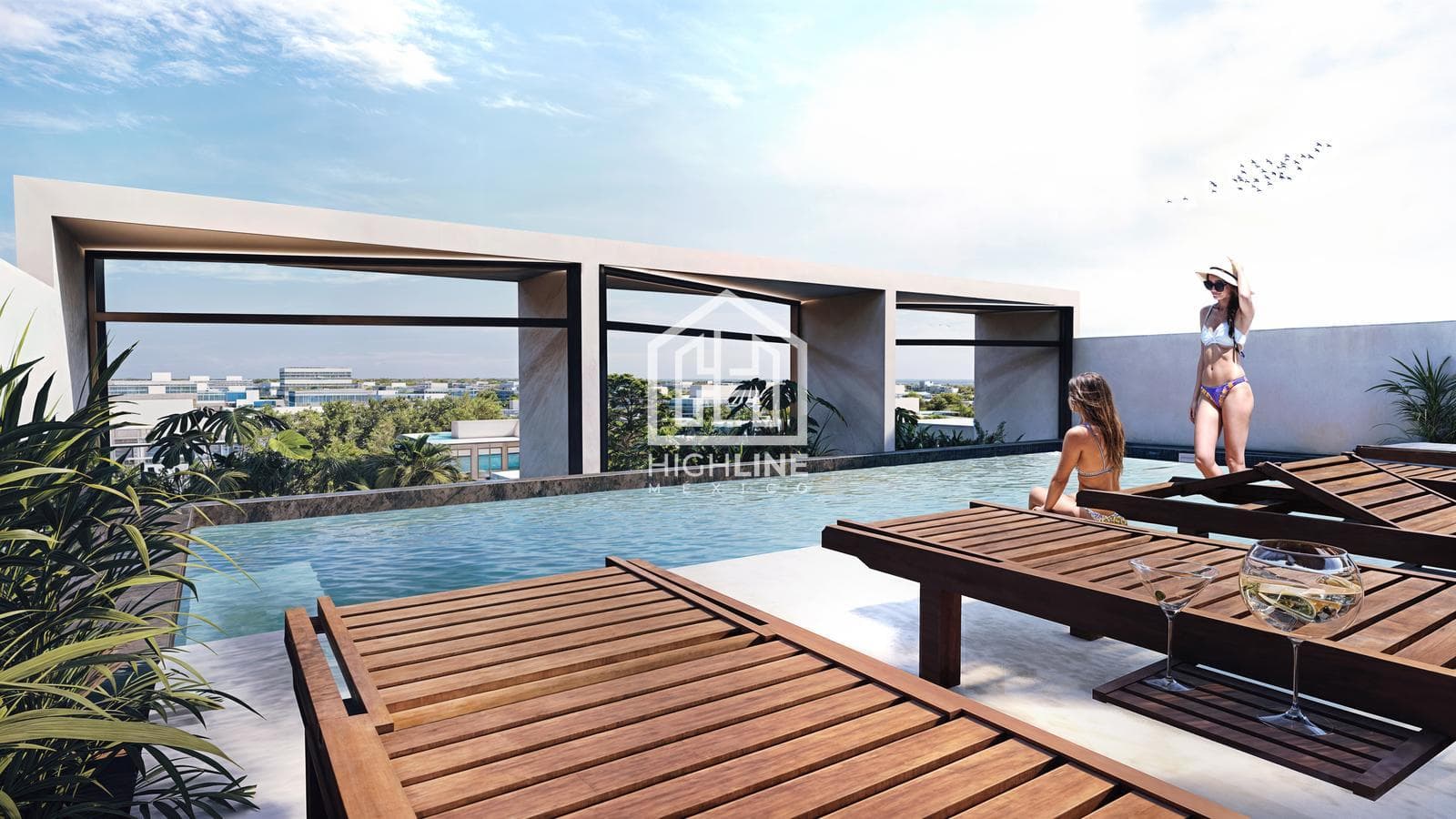Studio Apartment for SALE in Playa del Carmen, with a pool