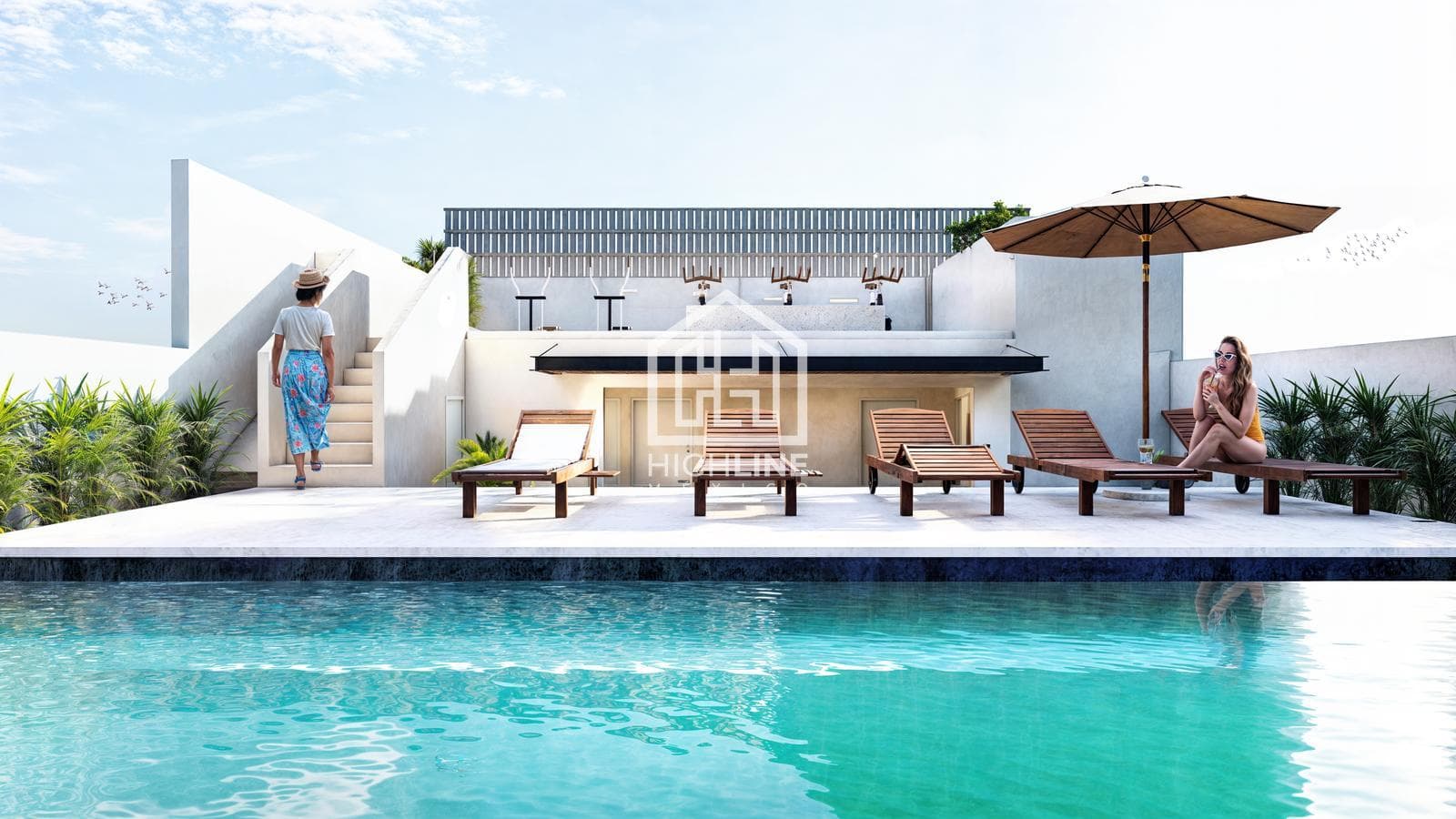 Studio Apartment for SALE in Playa del Carmen, with a pool