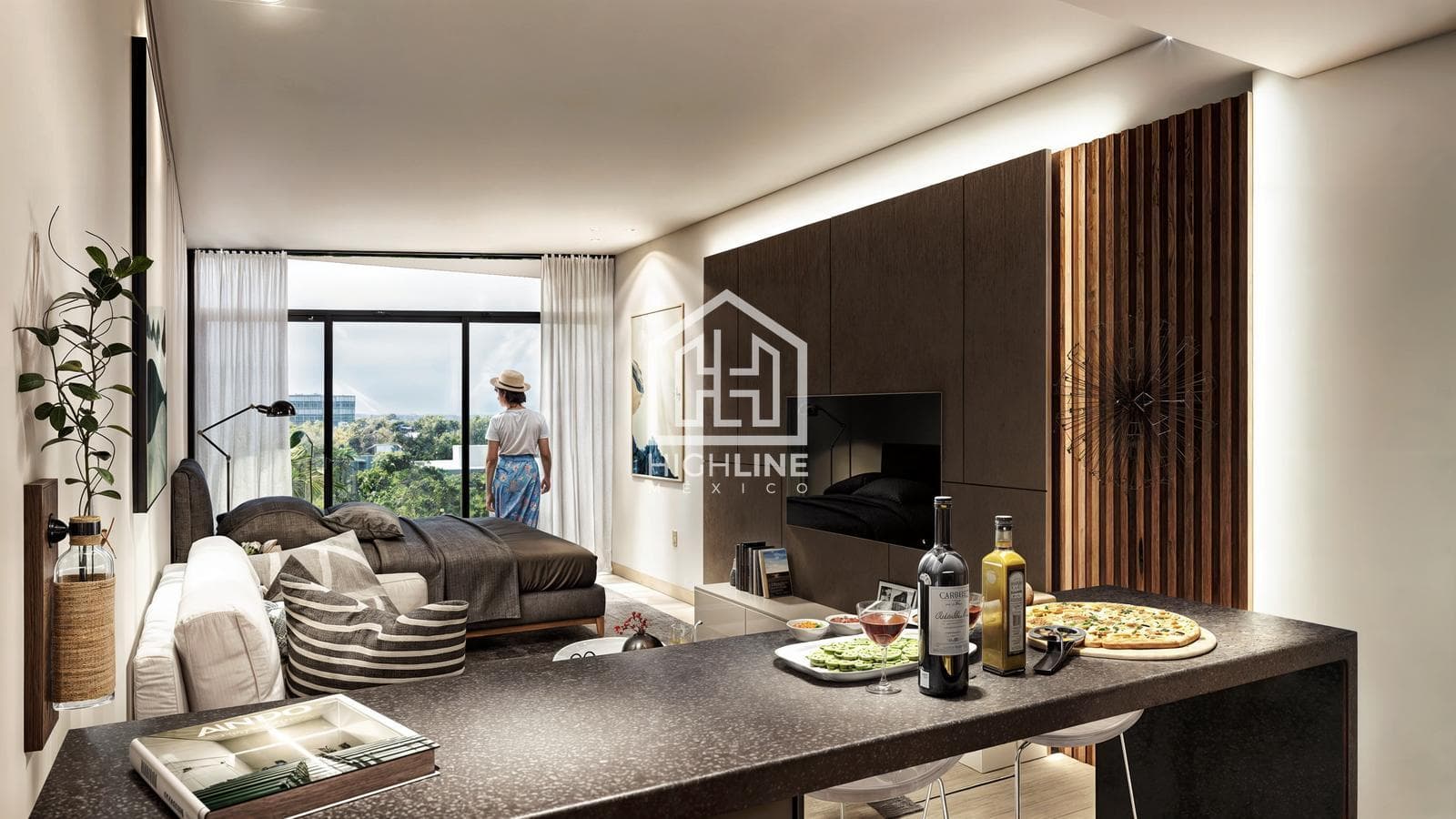 Studio Apartment for SALE in Playa del Carmen, with a pool
