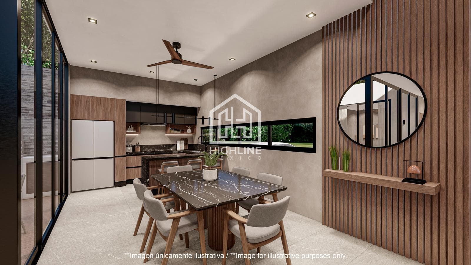 House in Tulum, FOR SALE, 3 bedrooms, with access to a golf course