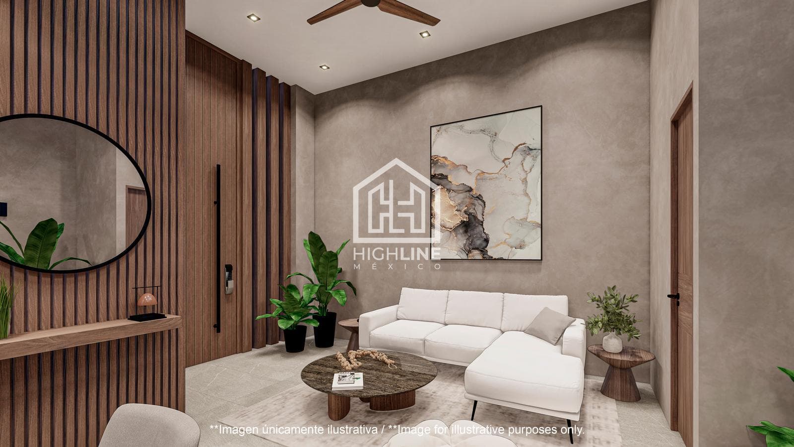 House in Tulum, FOR SALE, 3 bedrooms, with access to a golf course