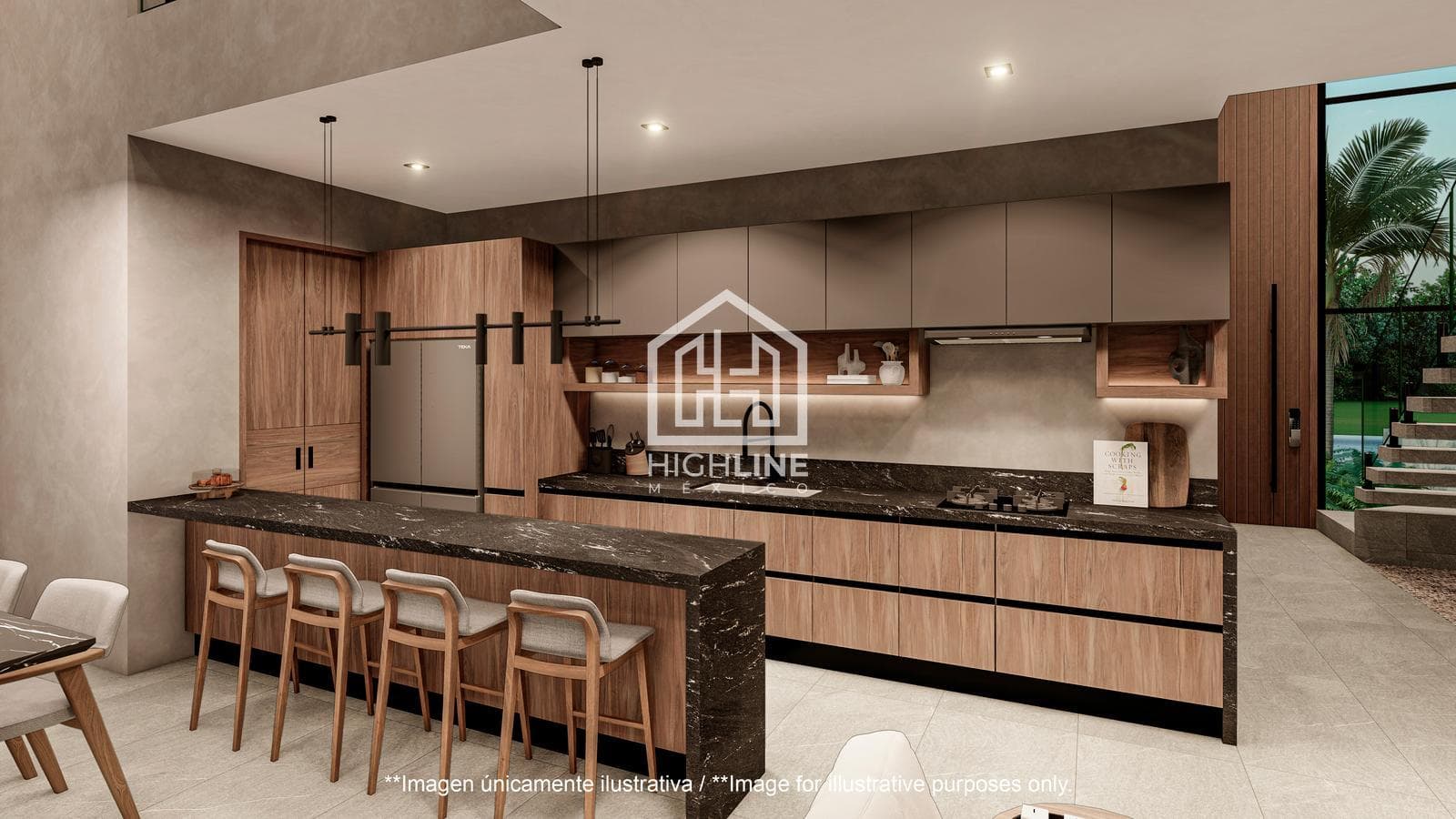 House in Tulum, for sale, with 3 bedrooms and access to a golf course