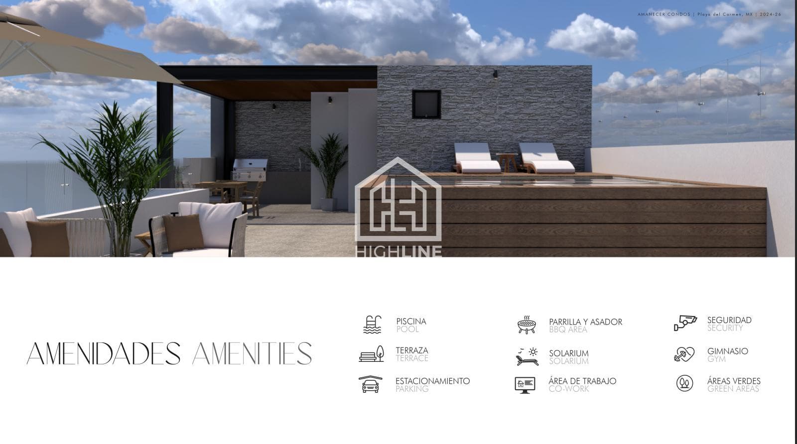 APARTMENT FOR SALE IN PLAYA DEL CARMEN: 1 BEDROOM, POOL, GYM, CRYPTO ROI