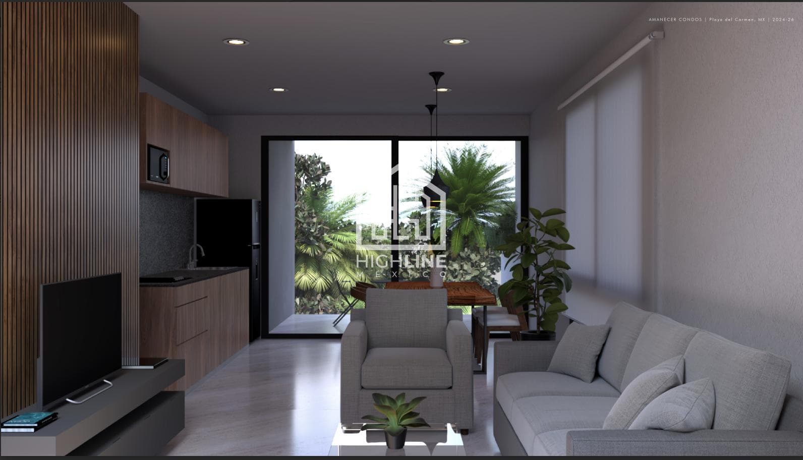 APARTMENT FOR SALE IN PLAYA DEL CARMEN: 1 BEDROOM, POOL, GYM, CRYPTO ROI