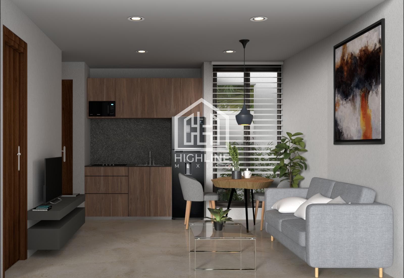 APARTMENT FOR SALE IN PLAYA DEL CARMEN: 1 BEDROOM, POOL, GYM, CRYPTO ROI
