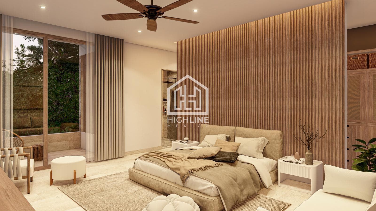 House for SALE in Tulum, 3 bedrooms, with access to a golf course