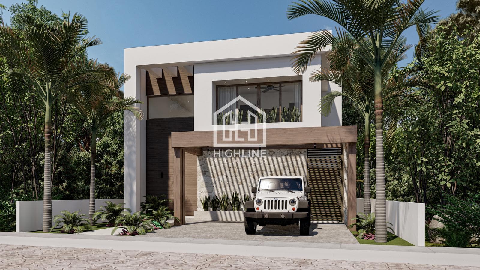 House for SALE in Tulum, 3 bedrooms, with access to a golf course