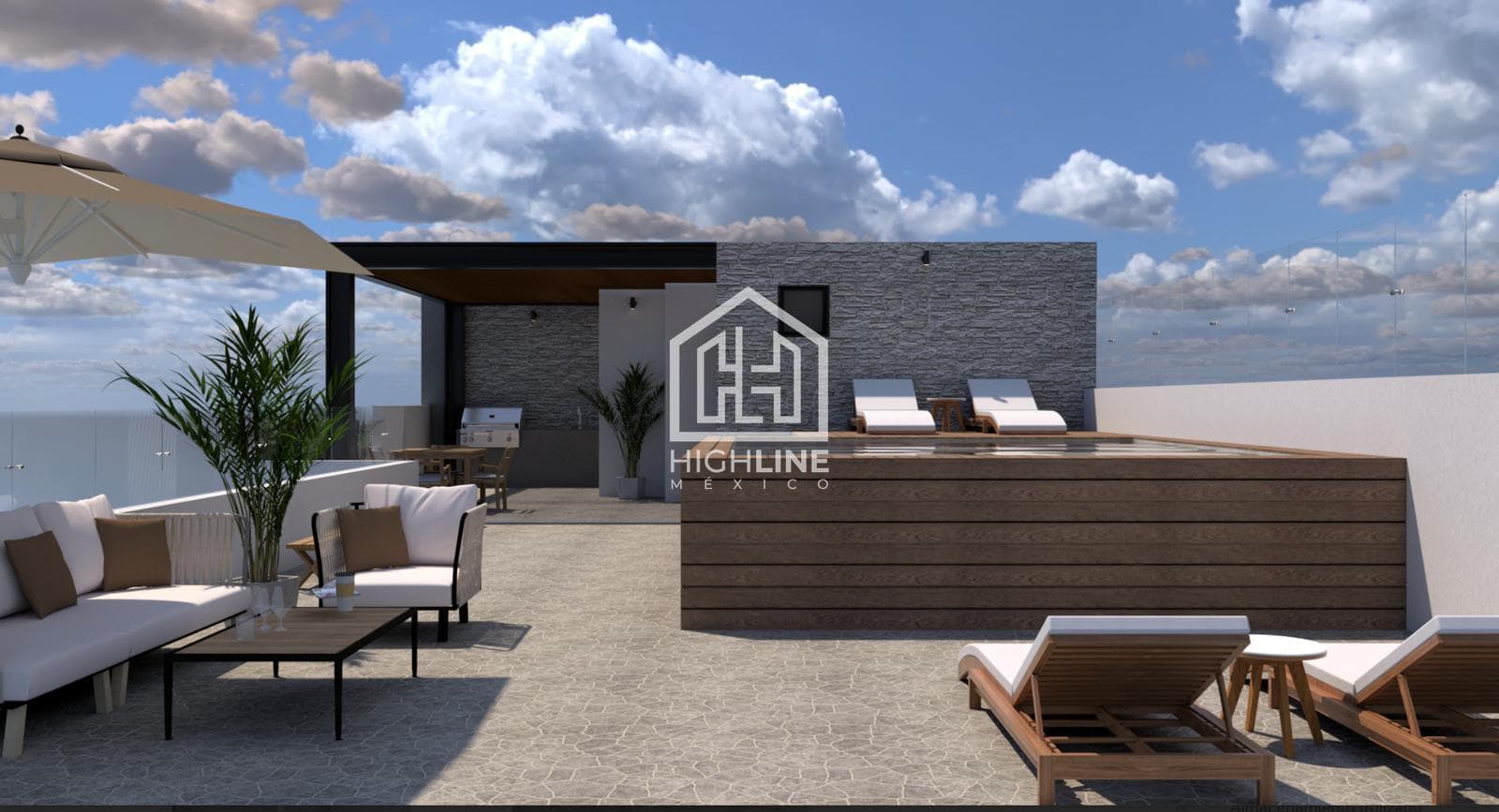 FOR SALE: 2-BEDROOM APARTMENT IN PLAYA DEL CARMEN WITH POOL, GYM, ROI, CRYPTO
