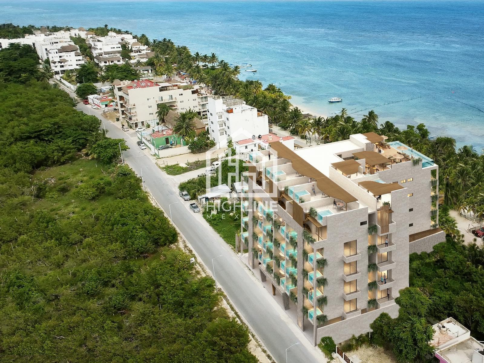 2-BEDROOM APARTMENT / FOR SALE / OCEANFRONT / MAHAHUAL / CAPITAL GAINS / ROI / DIVING.