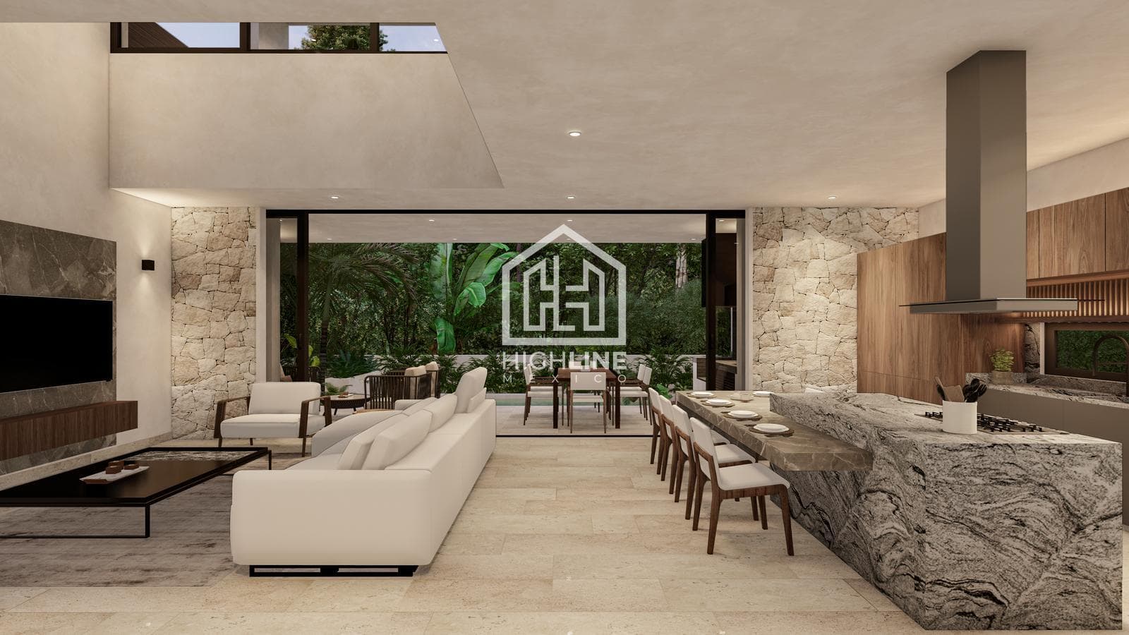 House for SALE in Tulum, 3 bedrooms, pool, golf course access, exclusive neighborhood