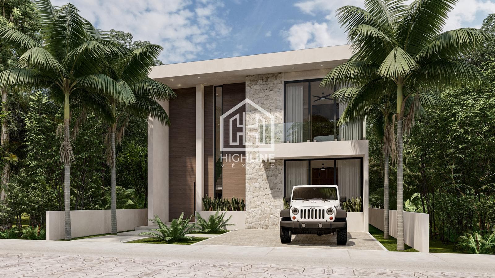 House for SALE in Tulum, 3 bedrooms, pool, golf course access, exclusive neighborhood