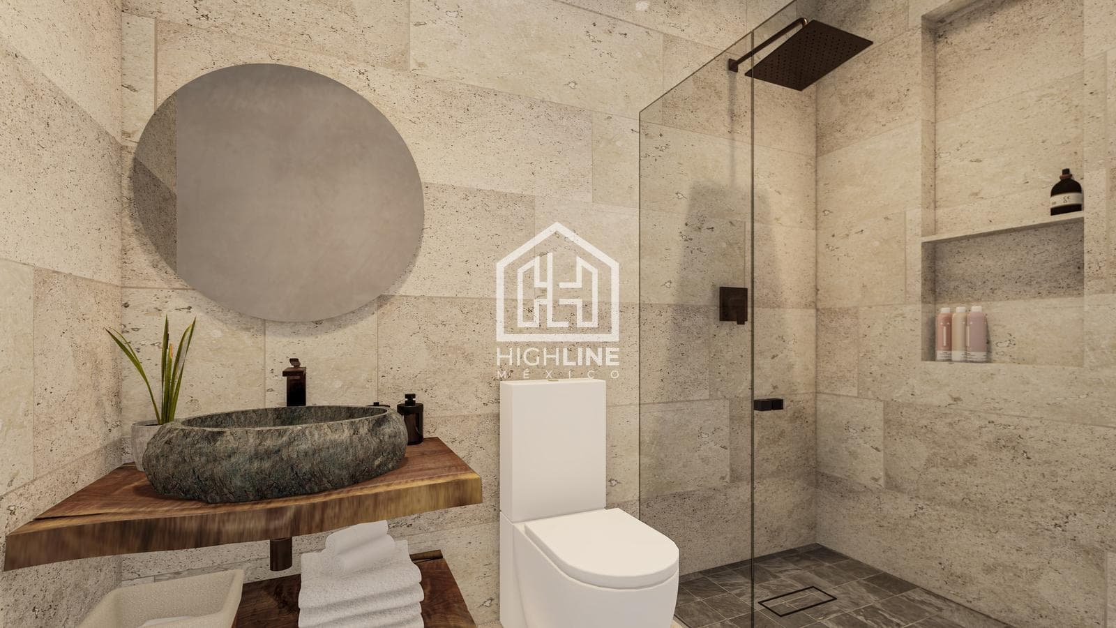 House for SALE in Tulum, 3 bedrooms, pool, golf course access, exclusive neighborhood