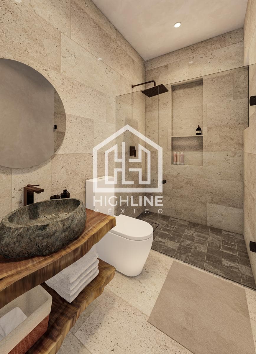 House for SALE in Tulum, 3 bedrooms, pool, golf course access, exclusive neighborhood