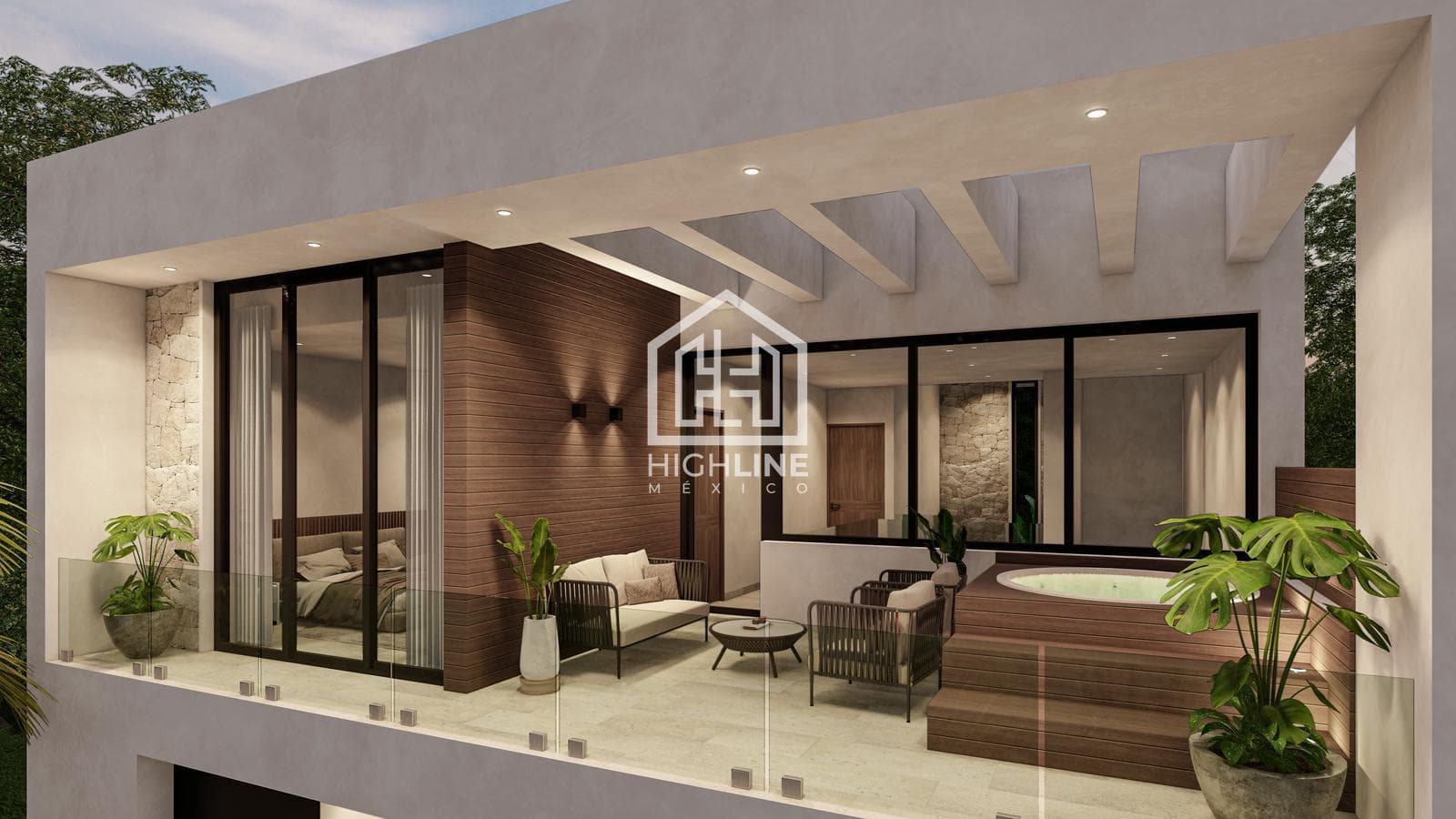 House for SALE in Tulum, 3 bedrooms, pool, golf course access, exclusive neighborhood