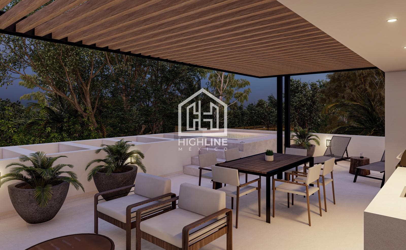 House for SALE in Tulum, 3 bedrooms, pool, golf course access, exclusive neighborhood