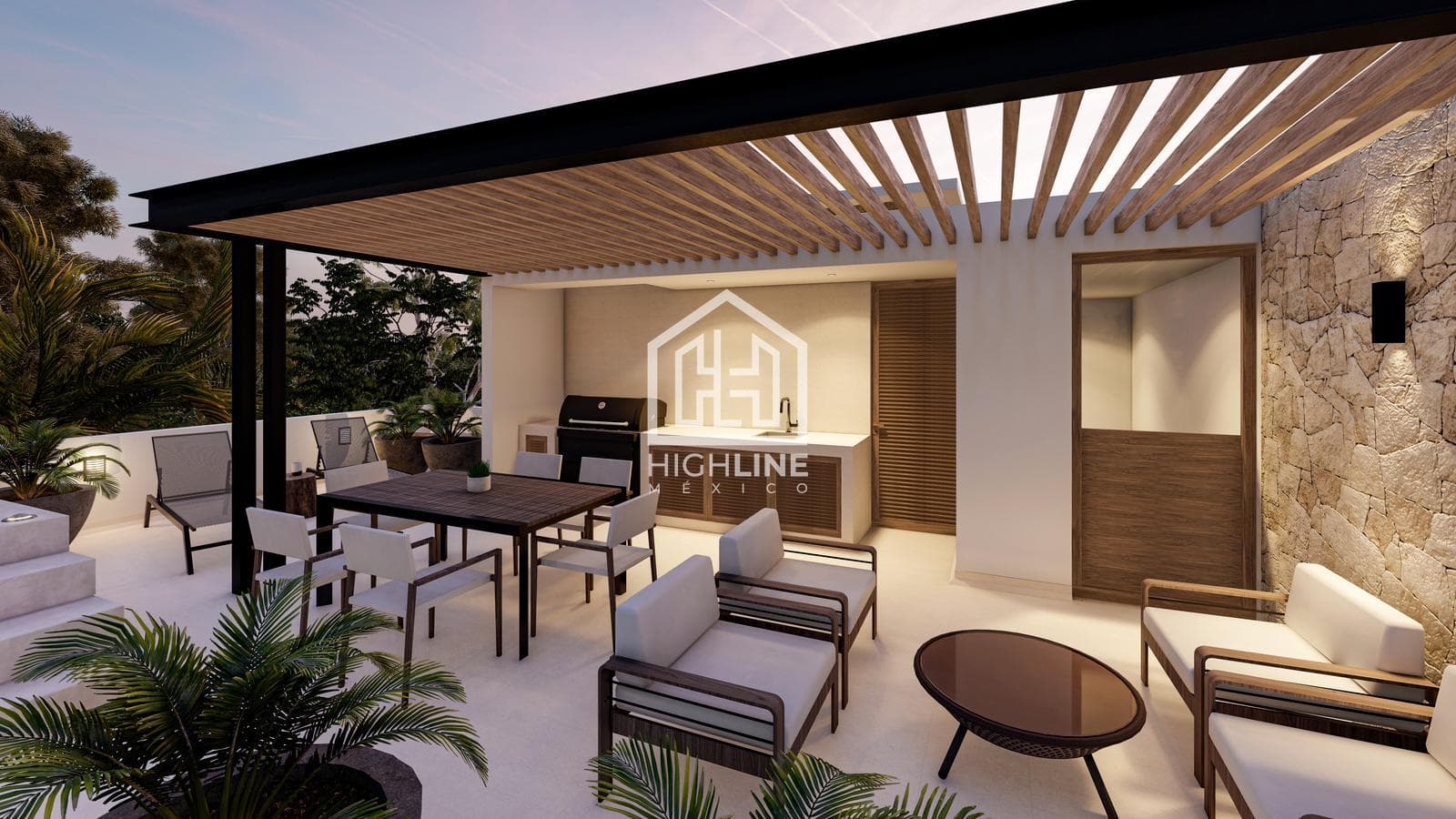 House for SALE in Tulum, 3 bedrooms, pool, golf course access, exclusive neighborhood