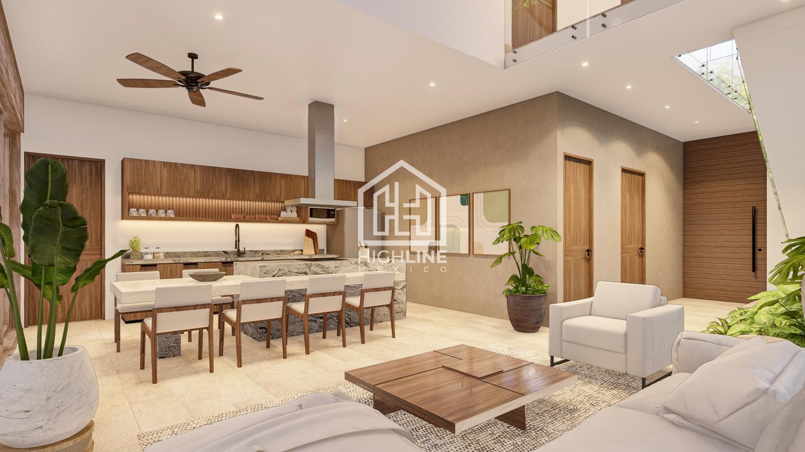 House for SALE in Tulum, 3 bedrooms, pool, golf course access, exclusive neighborhood