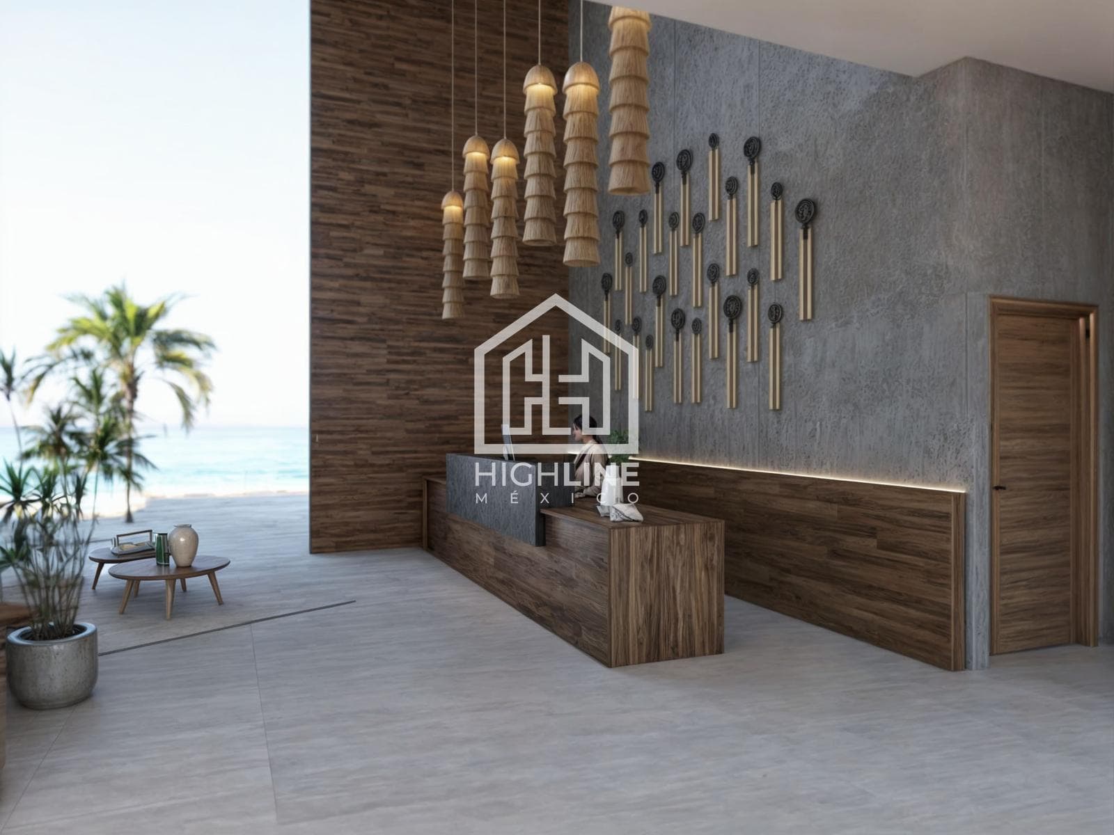 1-BEDROOM APARTMENT PH LIVING ROOM / OCEAN VIEW / PRE-SALE / DIVING / CAPITAL GAINS / ROI.