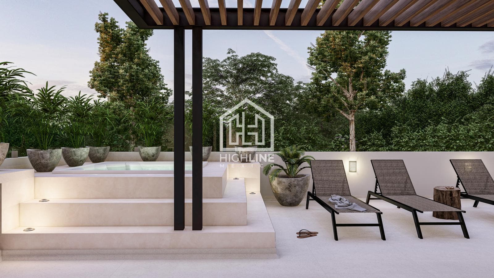 House for SALE in Tulum, 3 bedrooms, pool, golf course access, exclusive neighborhood