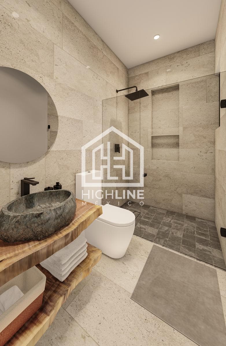 House for SALE in Tulum, 3 bedrooms, pool, golf course access, exclusive neighborhood