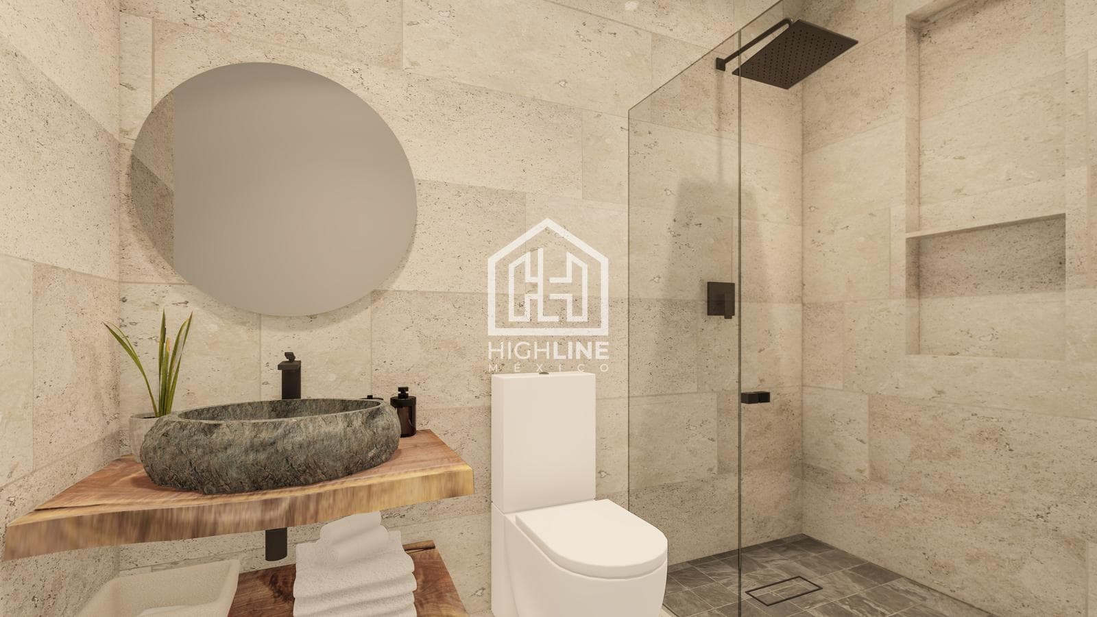 House for SALE in Tulum, 3 bedrooms, pool, golf course access, exclusive neighborhood