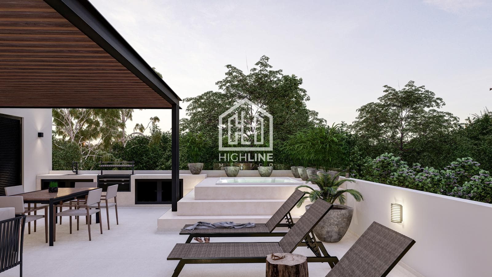 House for SALE in Tulum, 3 bedrooms, pool, golf course access, exclusive neighborhood